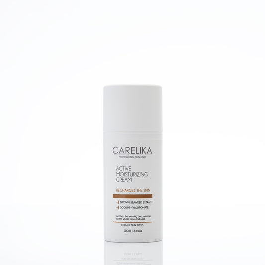 Carelika Active Moisturizing Cream With Hyaluronic Acid