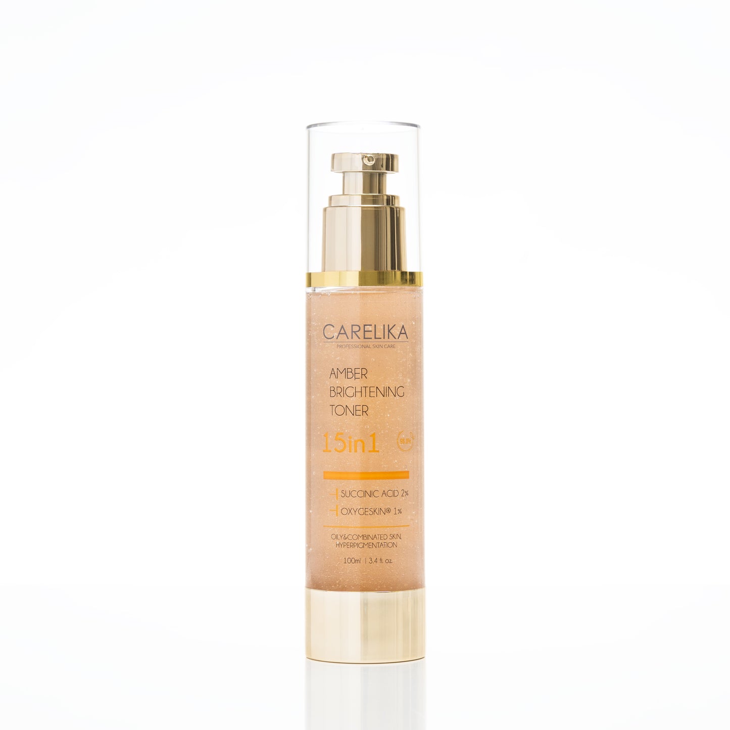 Carelika Amber Brightening Toner 15In1 With Succinic Acid 2%