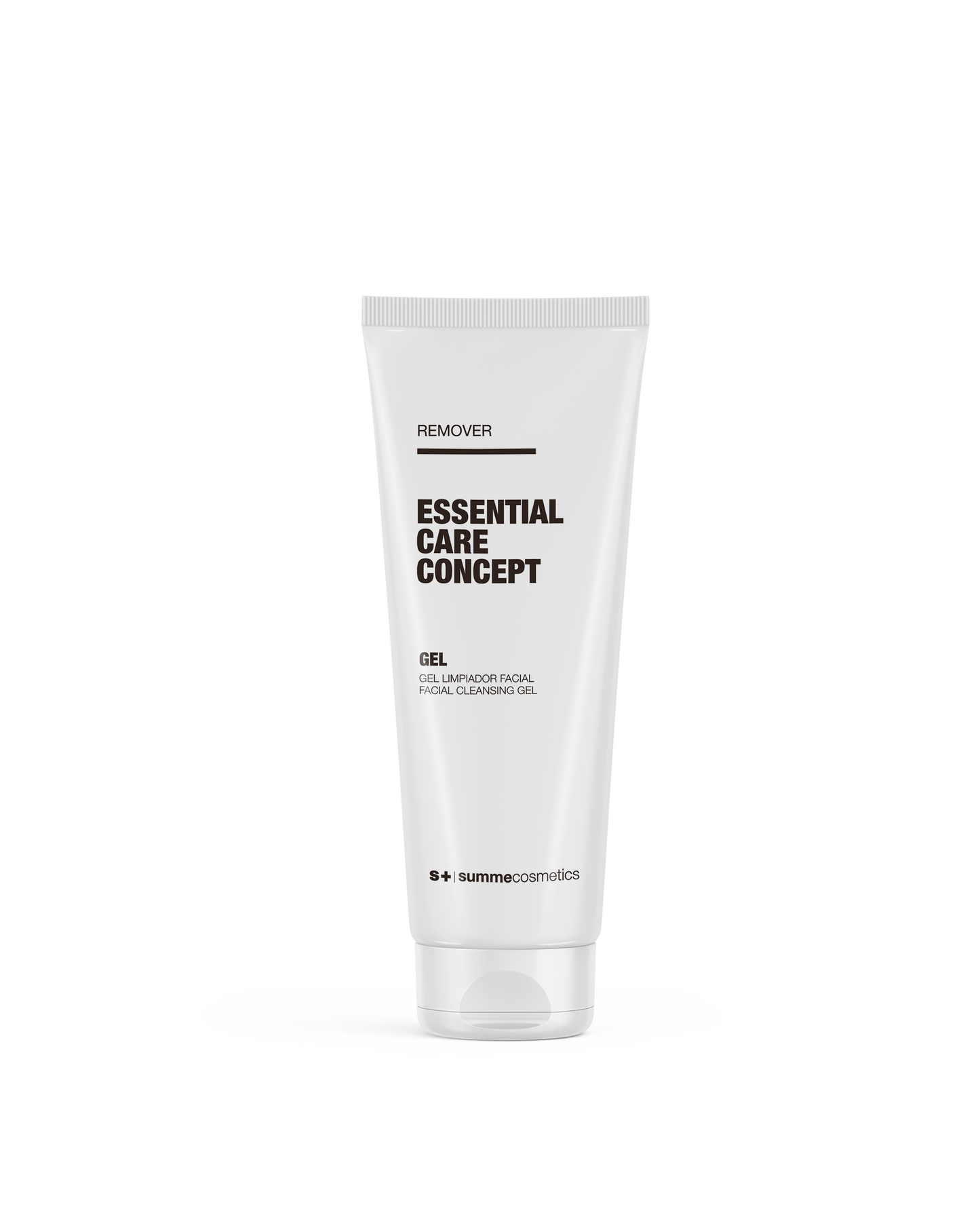 Concepto de cuidado esencial: GEL DESMAQUILLANTE GEL LIMPIADOR FACIAL