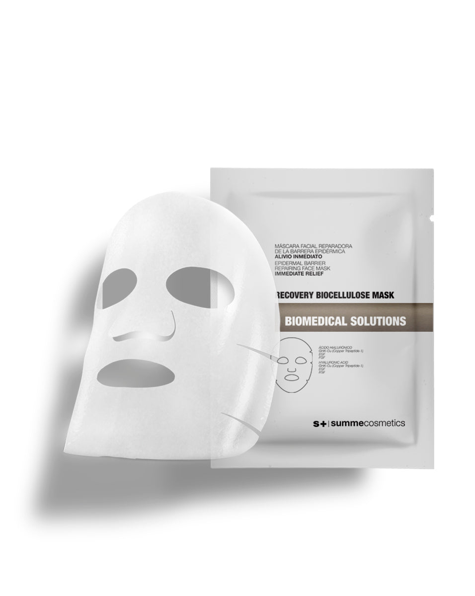 Biomedical Solutions Facial: RECOVERY BIOCELLULOSE MASK EPIDERMAL BARRIER REPAIRING FACE MASK IMMEDIATE RELIEF