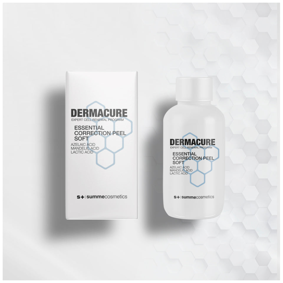 Dermacure: EXFOLIANTE CORRECTOR ESENCIAL _EXFOLIANTE CORRECTOR DE FÓRMULA SUAVE COMBINADA
