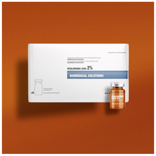 Biomedical Solutions Facial: HYALURONIC ACID 2% HIGH MOLECULAR WEIGHT HYALURONIC ACID MAXIMUM HYDRATION