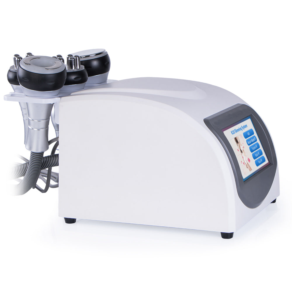 Portable 5 in 1 RF Cavitation Slimming Machine 40K Beauty Equipment Professional RF Cavitation Body Slimming Machine