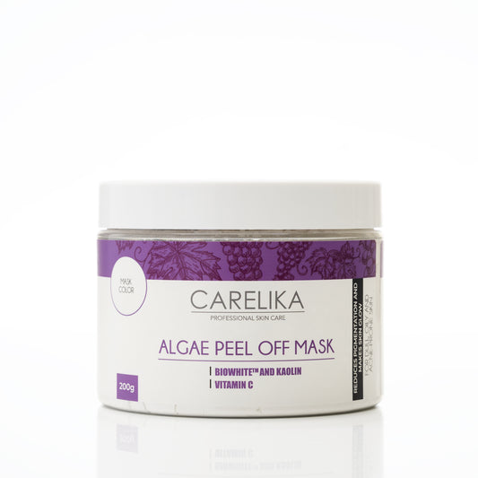 Mascarilla Peel Off de Algas Carelika Biowhite y Vitamina C 200 g