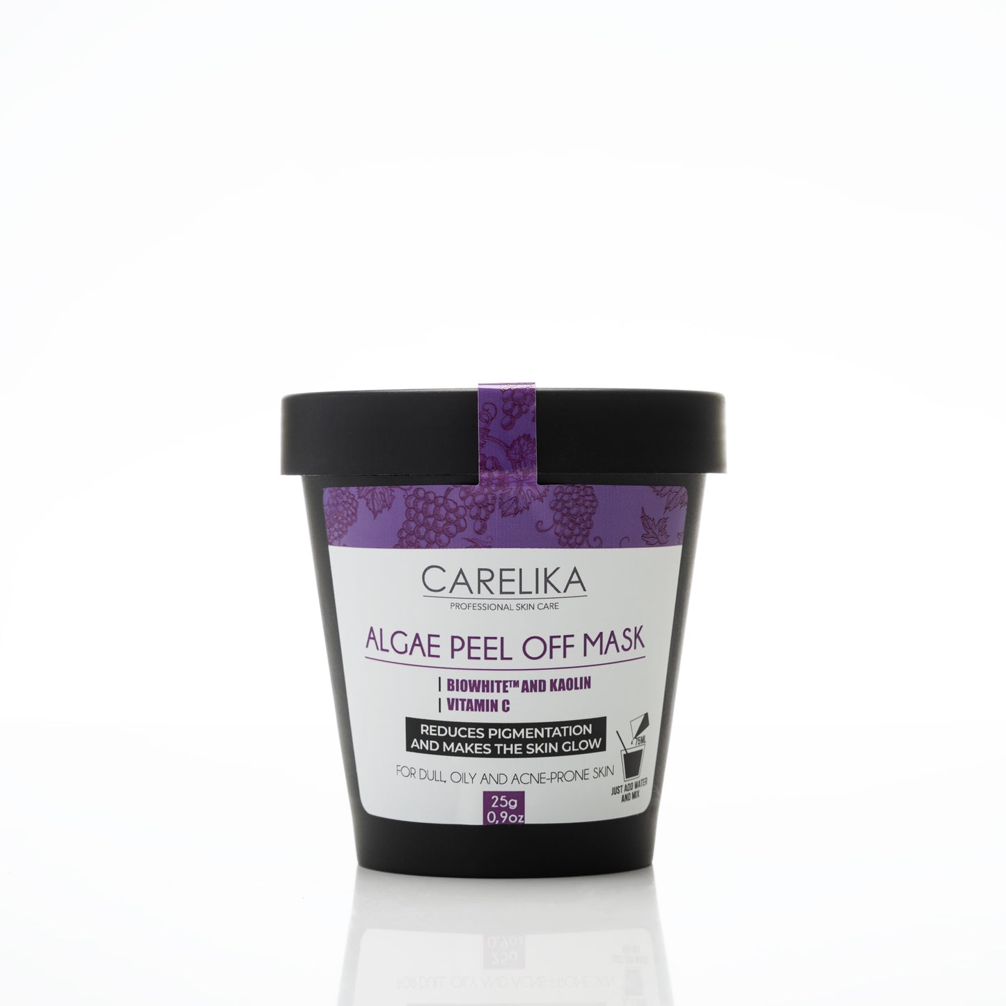 Carelika Algea Peel Off Mask Biowhite And Vitamin C Jar