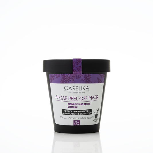Carelika Algea Peel Off Mask Biowhite And Vitamin C Jar