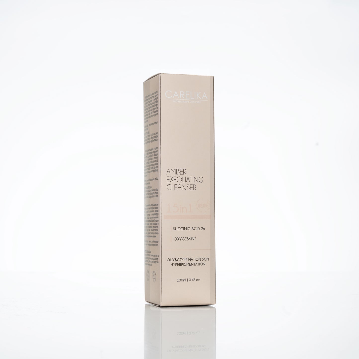 Carelika Amber Exfoliating Cleanser 15In1 With Succi Malcid 2%