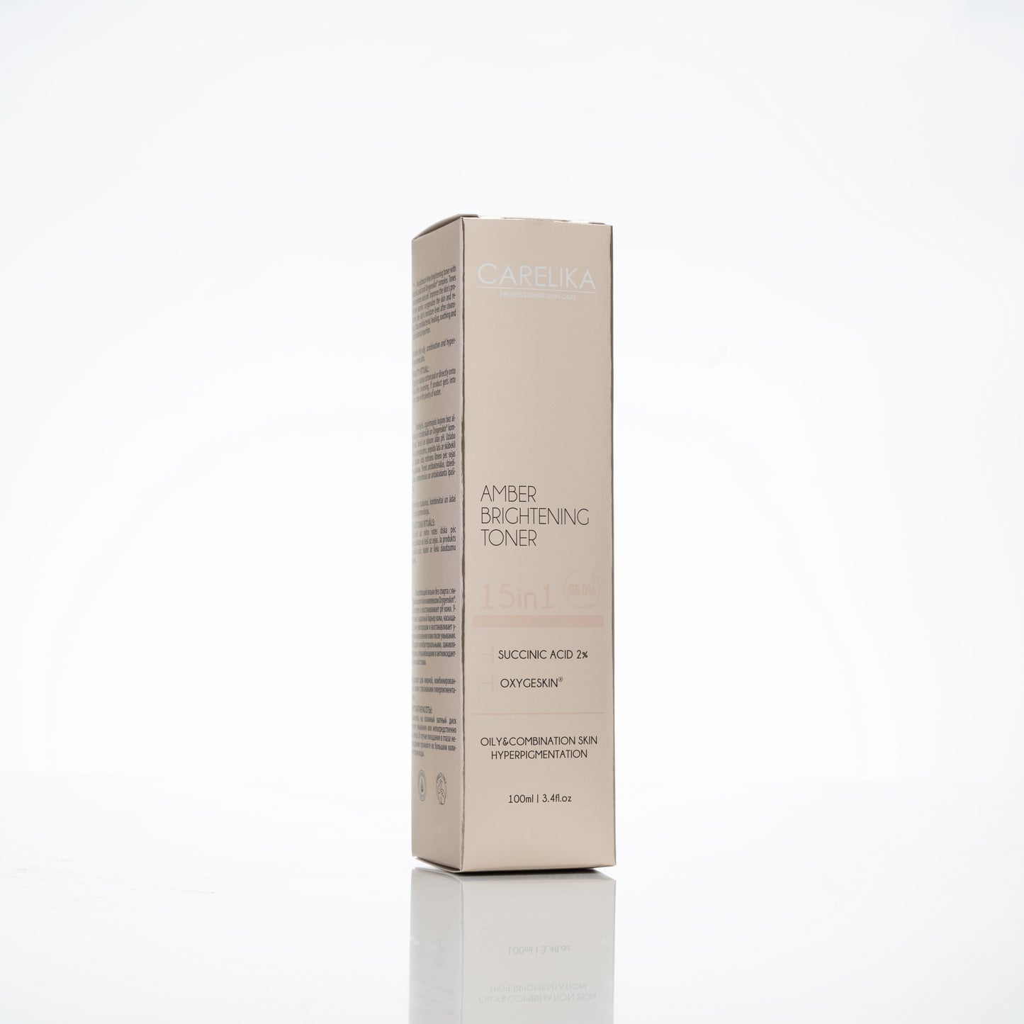 Carelika Amber Brightening Toner 15In1 With Succinic Acid 2%