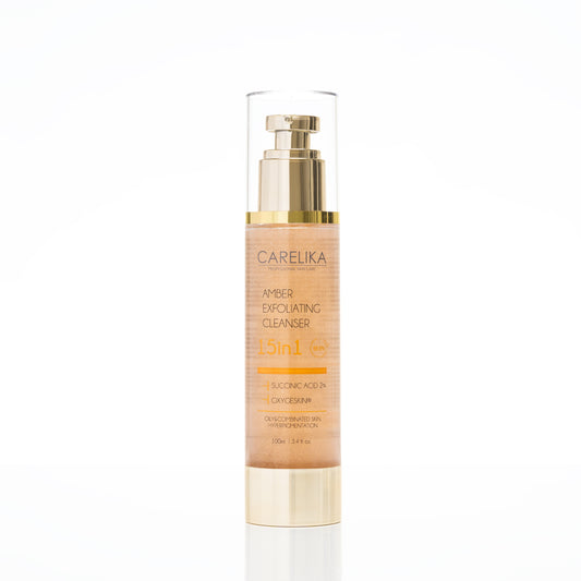 Carelika Amber Exfoliating Cleanser 15In1 With Succi Malcid 2%