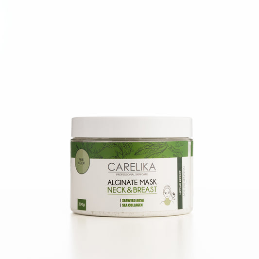 Mascarilla reafirmante de cuello y pecho Carelika Alginate Mask