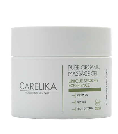 Carelika Pure Organic Massage Gel 99.5% Natural
