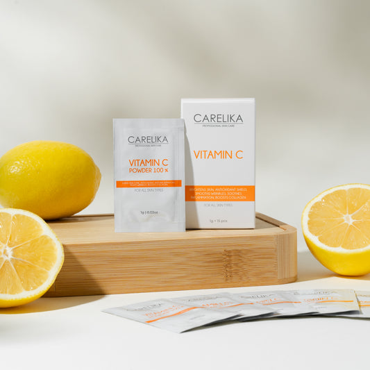Carelika Vitamin C Powder 100% Box Of 15