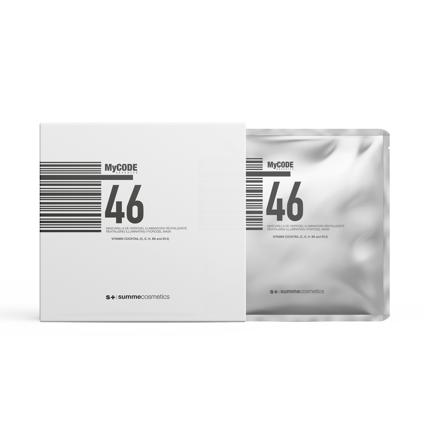 My Advanced Code: 46 REVITALISING ILLUMINATING HYDROGEL MASK