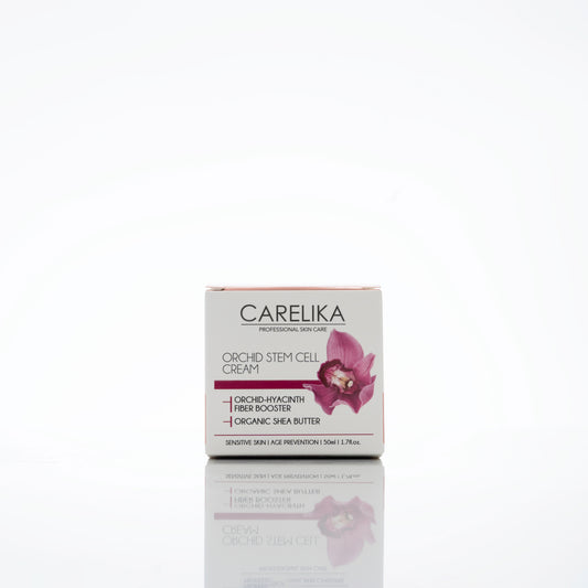 Crema antienvejecimiento de orquídea Carelika