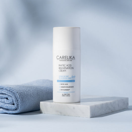 Crema rejuvenecedora con ácido fítico Carelika 99,06%