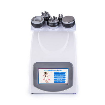 Portable 5 in 1 RF Cavitation Slimming Machine 40K Beauty Equipment Professional RF Cavitation Body Slimming Machine