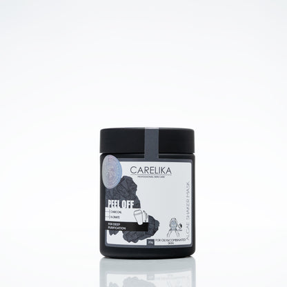 CARELIKA Shaker Peel Off Mask Charcoal 20g