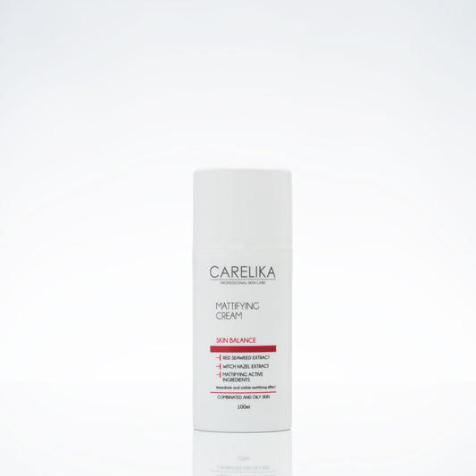 CARELIKA Mattifying Cream - Skin Balance (with Red Seaweed) 100ml (Pro)
