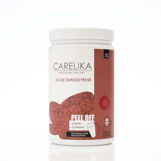 CARELIKA Shaker Peel Off Mask Argan-Ghassoul                  sachet (Retail)