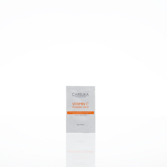 CARELIKA Vitamin C Powder 100% - Box of 15 Sachets 15x1g (Pro)