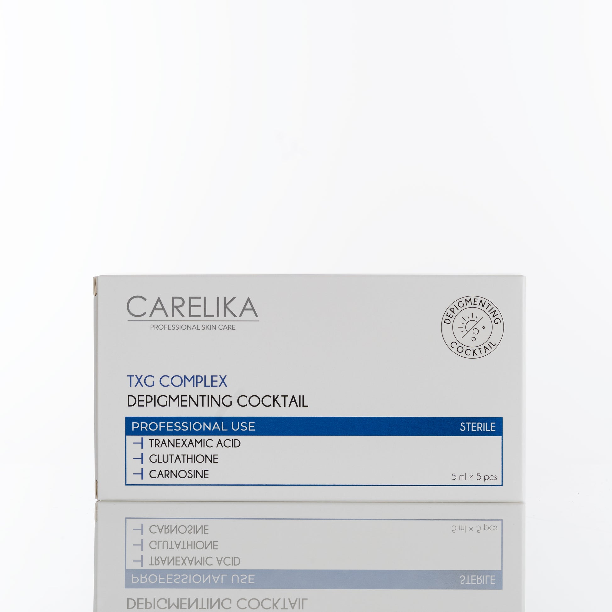 CARELIKA TXG COMPLEX Depigmenting Cocktail 5x5ml (Pro)