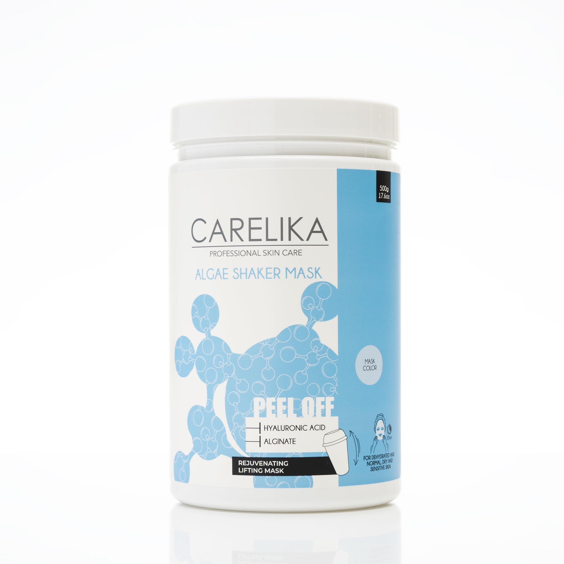 CARELIKA Shaker Peel Off Mask Hyaluronic Acid                 sachet (Retail)