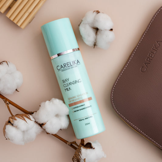 CARELIKA Silky Cleansing Milk (with Cotton Extract) 200ml (Retail)