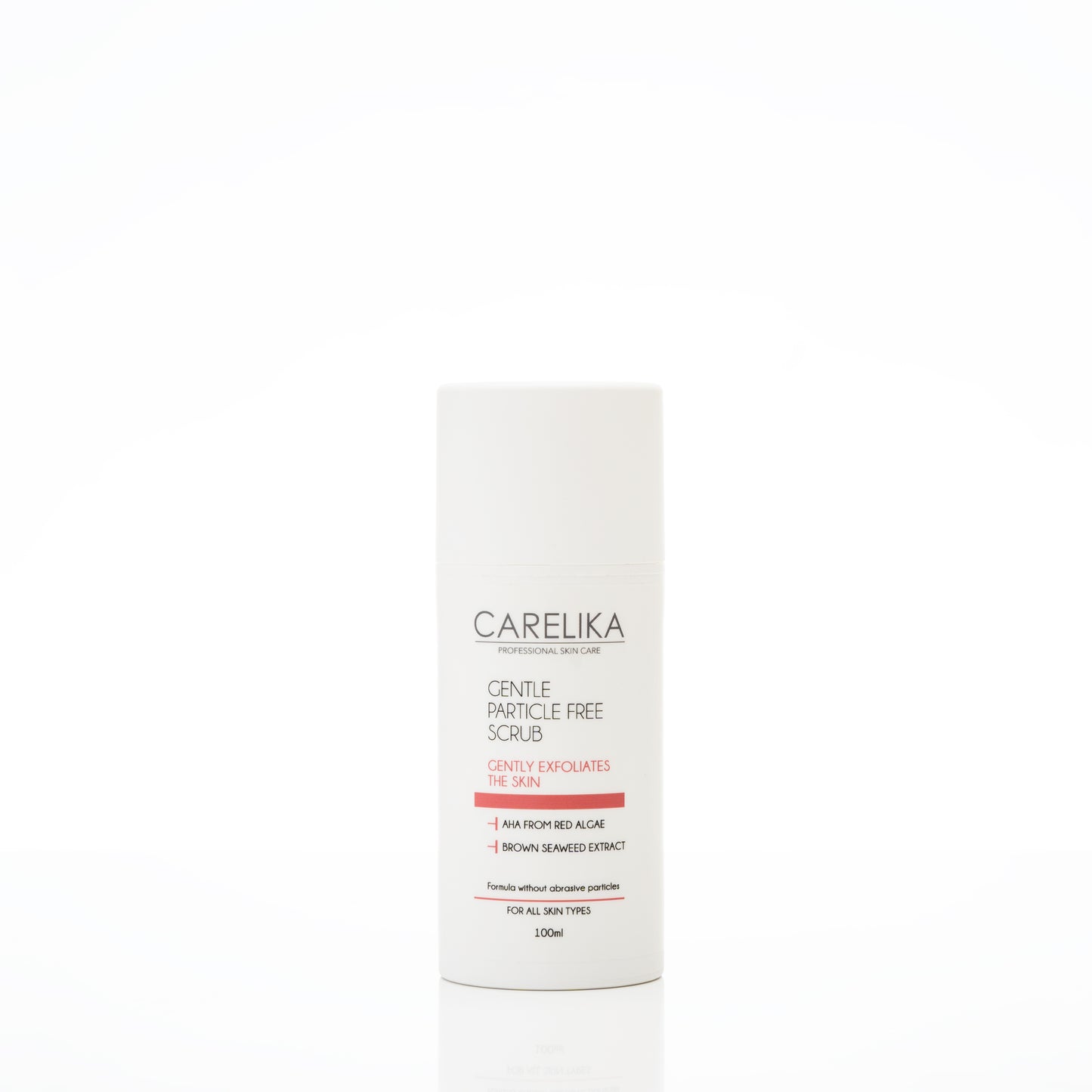 CARELIKA Gentle Particle-Free Scrub with AHA Airless 100ml (Pro)