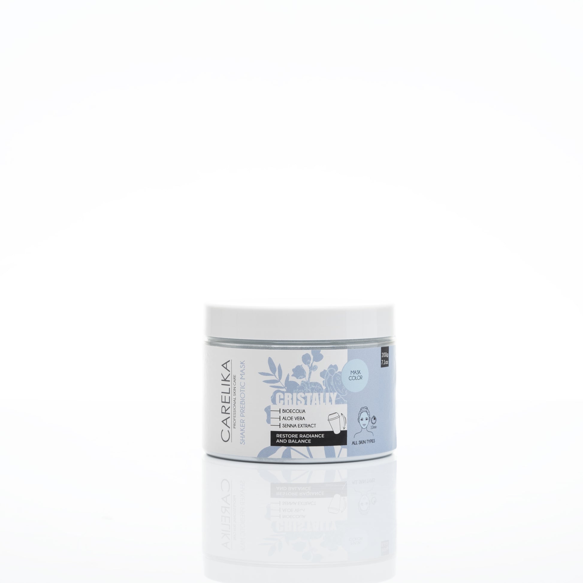 CARELIKA Shaker Prebiotic Cristally Mask Rose Petals 15g (Retail)