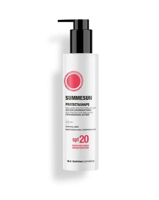 SUMMESUN SPF20 - PROTECT&SHAPE SUN PROTECTION EMULSION WITH LIPOREDUCING ACTION